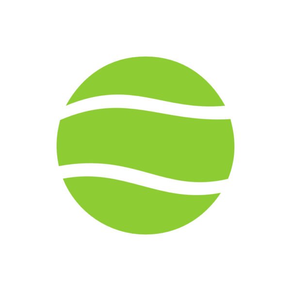 Tennis Ball Logo Design