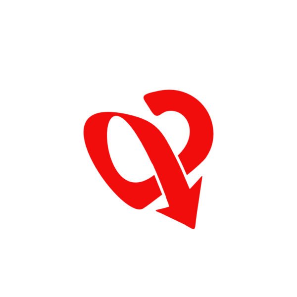 Heart arrow logo