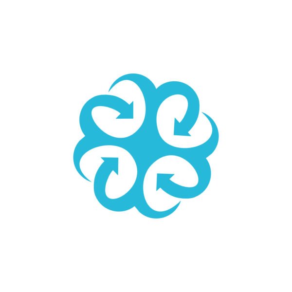 Symmetrical Arrows logo